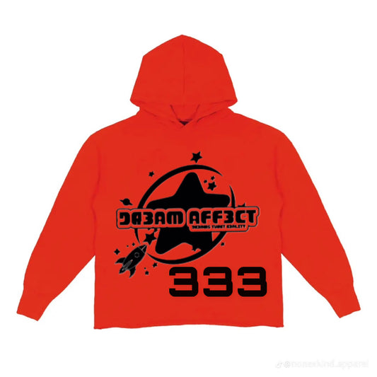 OG DA spider hoodie RED